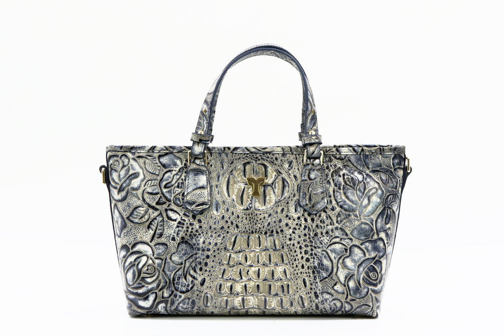 Petite Black and White Sundance Tote
