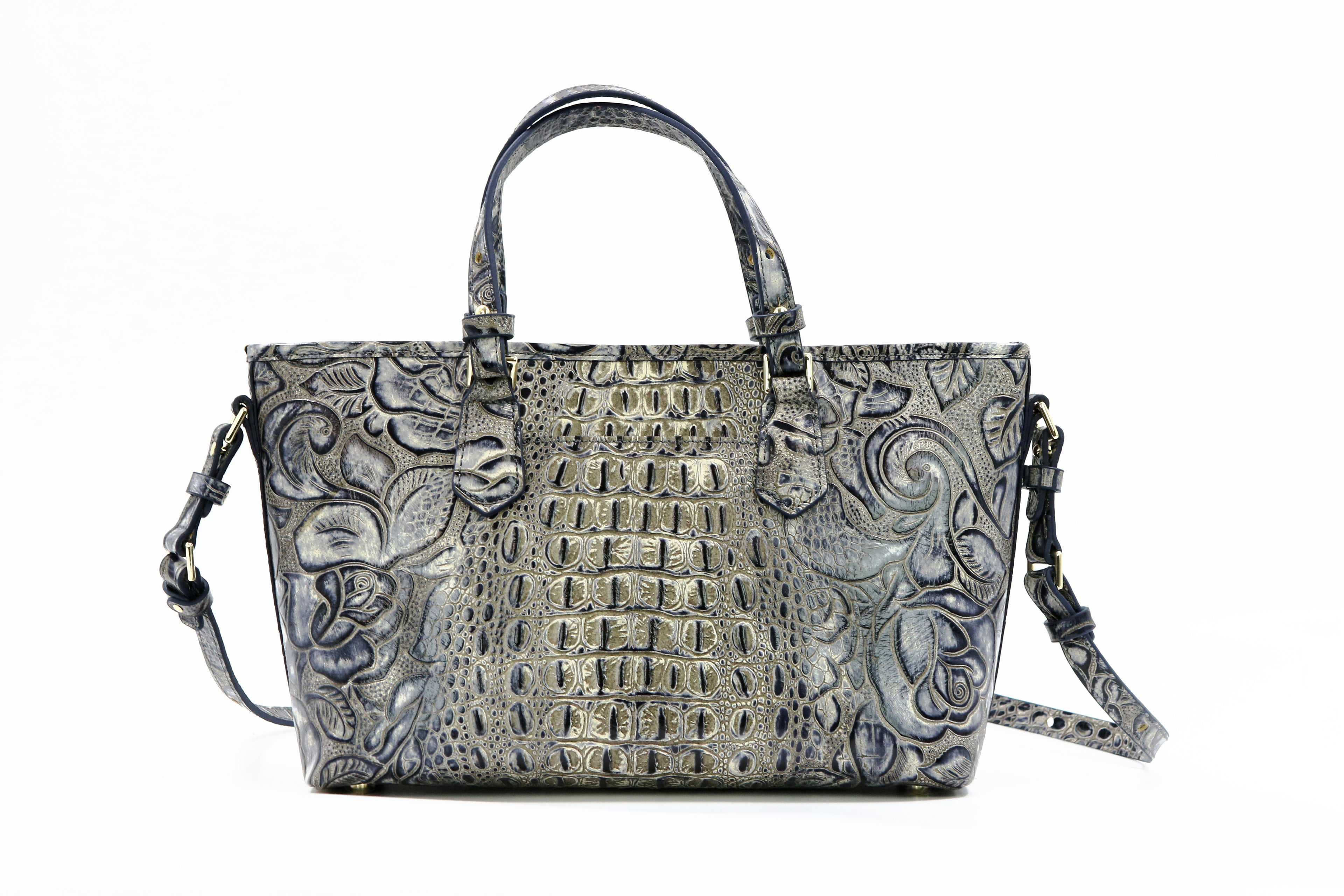 Petite Black and White Sundance Tote
