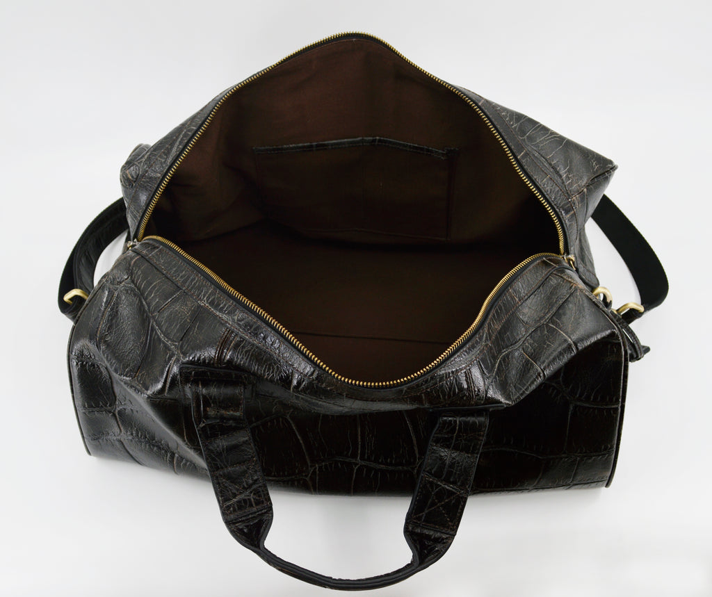 Jumbo Croc Duffle Bag