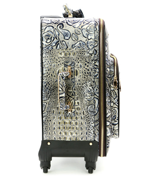 Sundance Carry-On Leather Suitcase