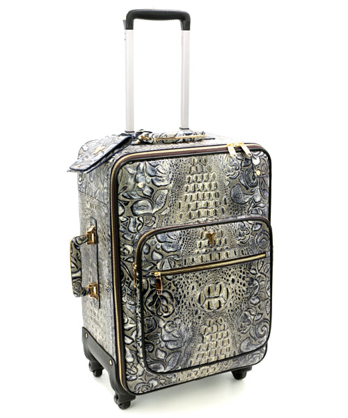 Sundance Carry-On Leather Suitcase