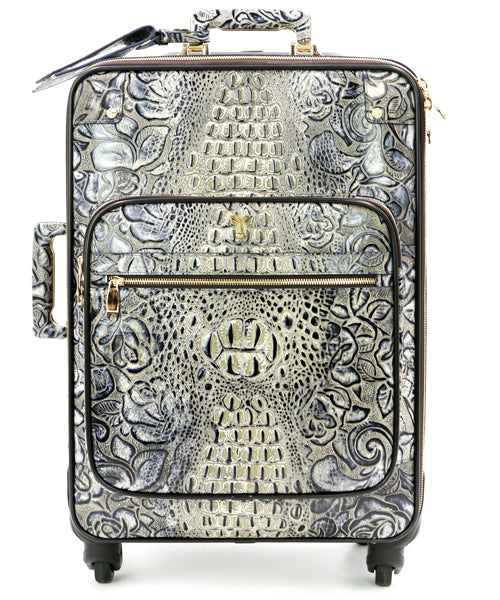 Sundance Carry-On Leather Suitcase