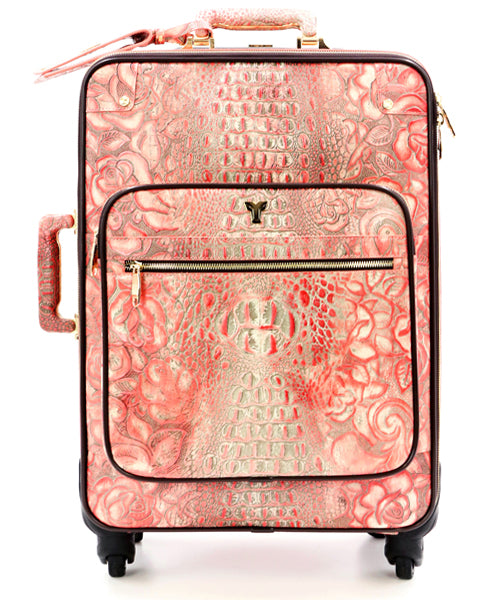 Sundance Carry-On Leather Suitcase