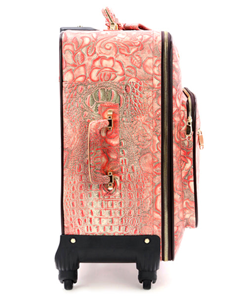 Sundance Carry-On Leather Suitcase