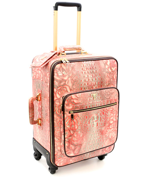 Sundance Carry-On Leather Suitcase