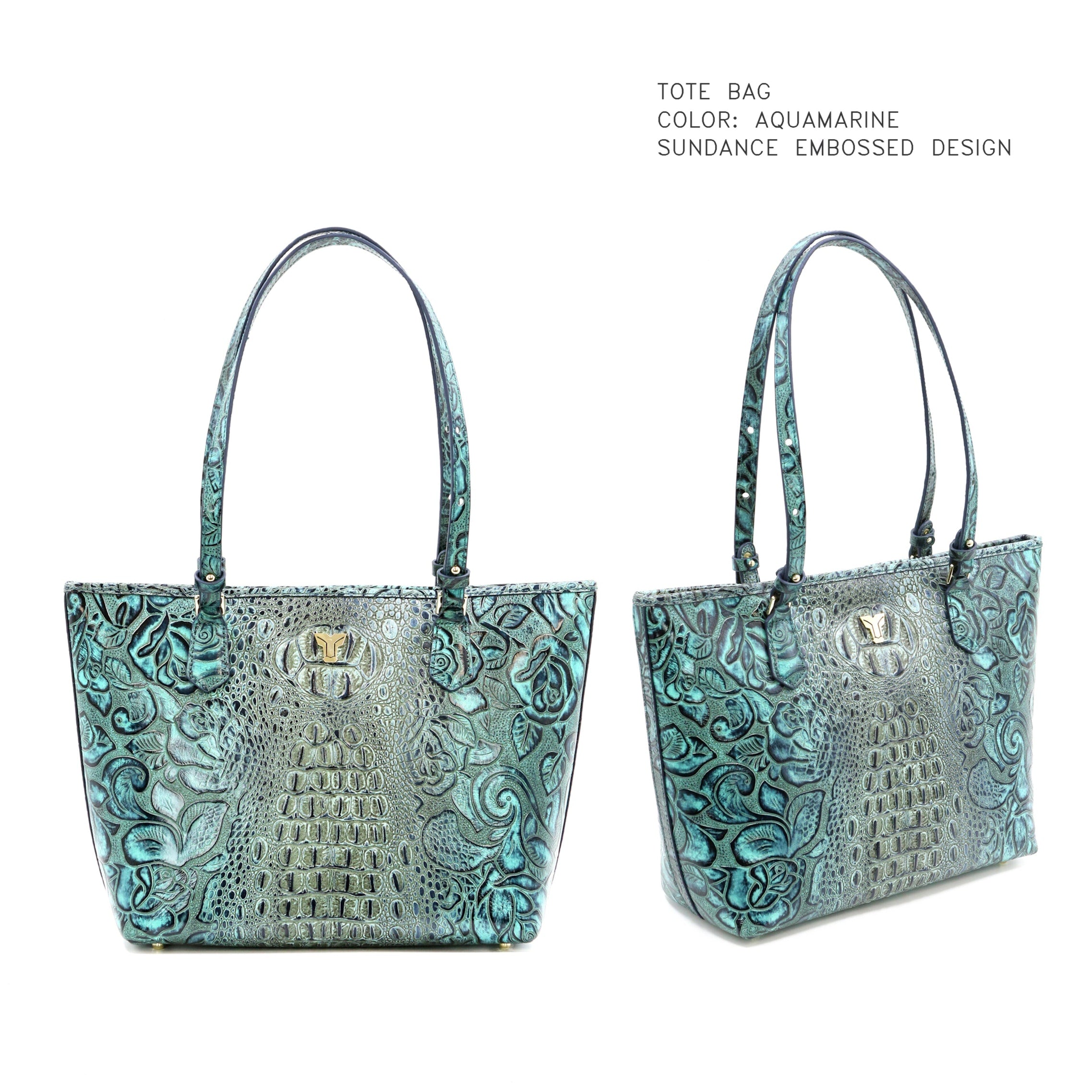 Aquamarine Sundance Tote